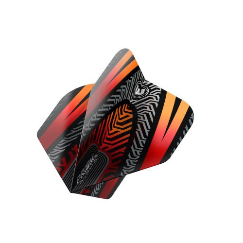 Fluturas Winmau Prism Alpha No2 negru-portocaliu