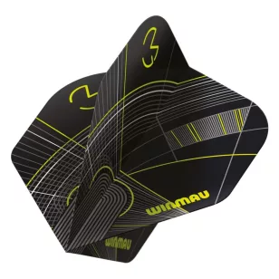 Fluturas darts Winmau Prism Delta Mvg negru-verde 800