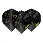 Fluturas darts Winmau Prism Delta Mvg negru-verde 800
