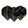 Fluturas darts Winmau Prism Delta Mvg negru-verde 800