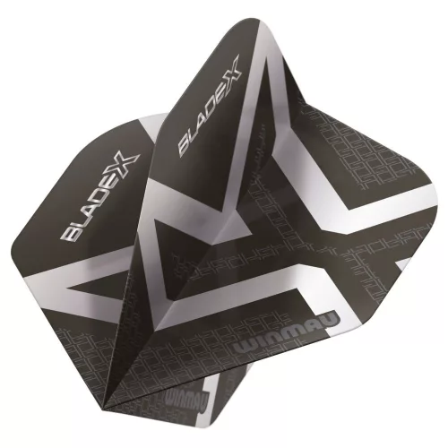 Fluturas darts Winmau Prism Delta Blade X negru-argintiu