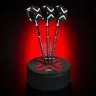 Fluturas darts Winmau Prism Delta Blade X negru-argintiu