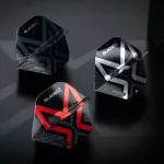 Fluturas darts Winmau Prism Delta Blade X negru-argintiu