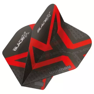 Fluturas darts Winmau prism Delta Blade X negru-rosu