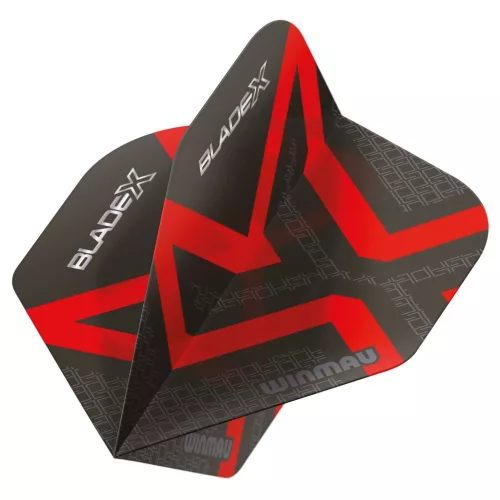 Fluturas darts Winmau prism Delta Blade X negru-rosu