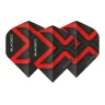 Fluturas darts Winmau prism Delta Blade X negru-rosu