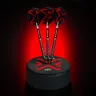 Fluturas darts Winmau prism Delta Blade X negru-rosu