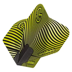 Fluturas darts Winmau Prism Delta MvG negru-verde 817