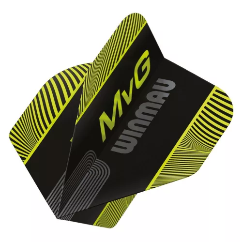Fluturas darts Winmau Prism Delta negru-verde 818