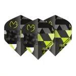 Fluturas darts Winmau prism Delta MvG negru-verde 820