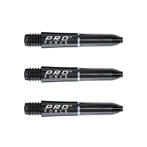 Tije Darts Winmau Pro Force extra scurt Negru 27mm