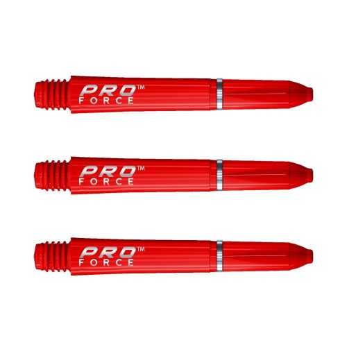 Tije Darts Winmau Pro Force scurt rosu 35mm