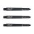 Tije Darts Winmau Pro Force mediu Negru 41mm