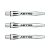 Tije Darts Winmau Astro aluminium Argintiu scurt 35mm