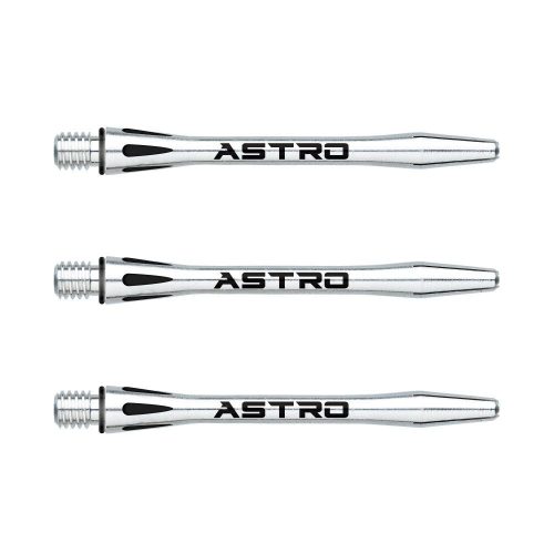 Tije Darts Winmau Astro aluminiumArgintiu lung 46mm