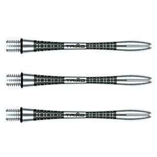 Tija darts Winmau Triad aluminiu negru lung 46mm