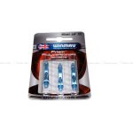 Tije Winmau Prism, albastru, scurt