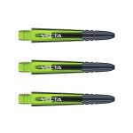 Tije darts Winmau Vecta plastic, cu varf metalic, verde scurt