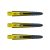 Tija darts Winmau Vecta plastic, cu varf de metal galben, scurt