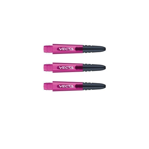 Tija scurta Winmau Vecta , plastic, top metal roz 35 mm