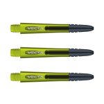 Tije darts Winmau Vecta plastic, cu varf metalic, verde intermediate