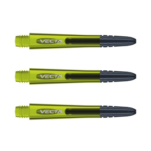 Tije darts Winmau Vecta plastic, cu varf metalic, verde intermediate