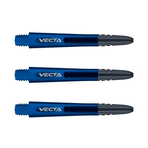 Tija darts Winmau Vecta plastic, cu varf de metal albastru, intermediale