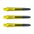 Tija darts Winmau Vecta plastic, galben, cu varf de metal, intermediale