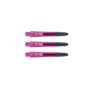 Tija mediu Winmau Vecta , plastic, top metal roz 37 mm