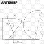 Set Mantinela Artemis pool N.66