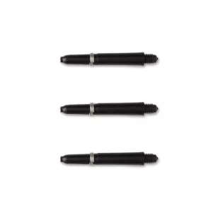 Tija dart Winmau plastic, scurt negru