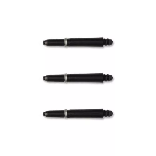 Tija dart Winmau plastic, scurt negru