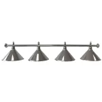 Lampa biliard Dynamic 4 buc chromat 180cm