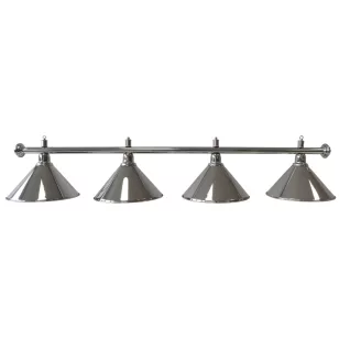 Lampa biliard Dynamic 4 buc chromat 180cm