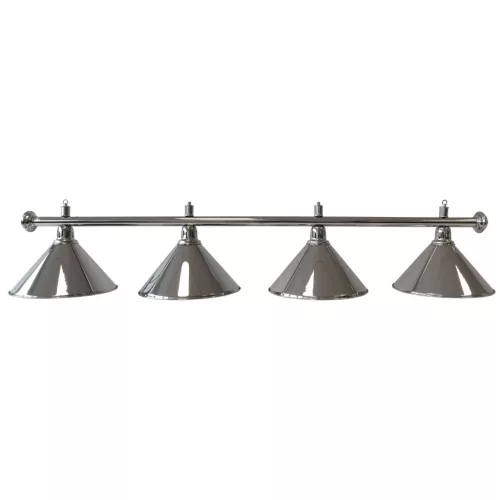 Lampa biliard Dynamic 4 buc chromat 180cm