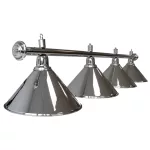 Lampa biliard Dynamic 4 buc chromat 180cm