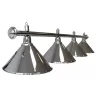 Lampa biliard Dynamic 4 buc chromat 180cm