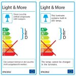 Lampa de biliard Dynamic led 195 x 70 x 6,5 cm negru