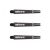 Tija darts Unicorn GRIPPER 3 VALUE PACK 15 bucati, negru, scurt