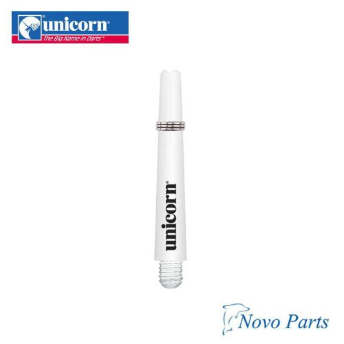 Tija darts Unicorn Gripper3, alb, scurt