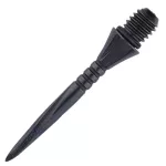 Varf darts interschimbabil din metal, filet 2BA, negru, Unicorn Volute 27mm