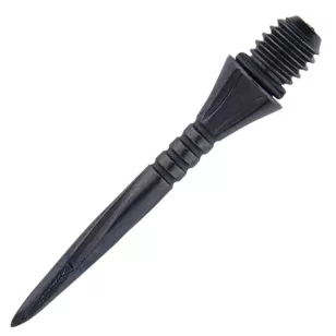 Varf darts interschimbabil din metal, filet 2BA, negru, Unicorn Volute 27mm