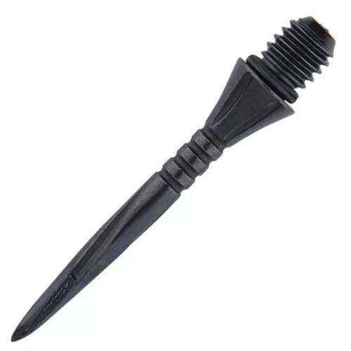 Varf darts interschimbabil din metal, filet 2BA, negru, Unicorn Volute 27mm