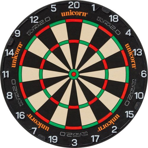 Tinta darts Unicorn Eclipse Ultra 2.0, cu sarma ascutita, calitate de competitie, din sisal