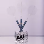 Suport de sageti darts Winmau, transparent- pentru un set