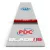 Covor Darts Winmau Clearzone PVC cu linie de aruncare integrata, inscriptie PDC si Blade 6