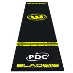 Covor darts Winmau Zone Essential Pro, cu inscriptii PDC si Blade 6