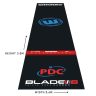 Covor darts Winmau Zone Precision Pro, cu inscriptii PDC si Blade 6 si cu bara de aruncare