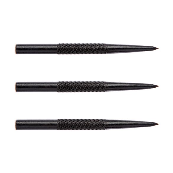 Varf dart Winmau spiralat negru 3buc/pachet
