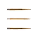 Varfuri darts metalice (steel tip) Winmau, acoperire Titan-Nitrid, auriu, 32mm
